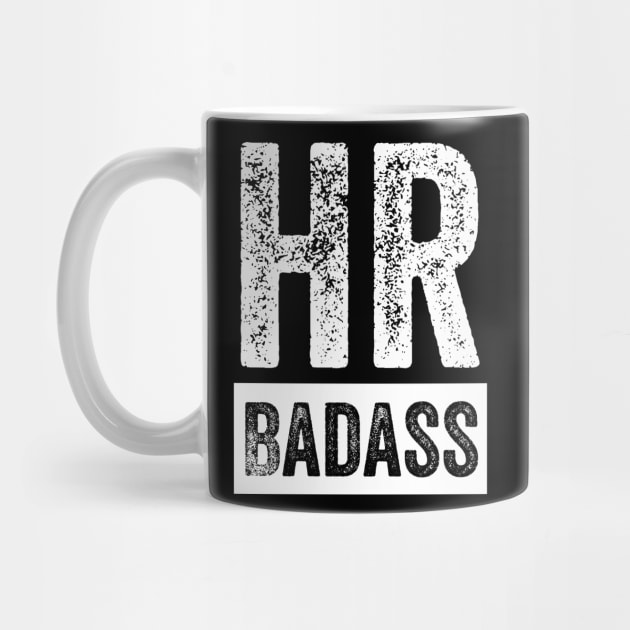 HR Badass Human Resources Bosses Day Certification Promotion Gift by HuntTreasures